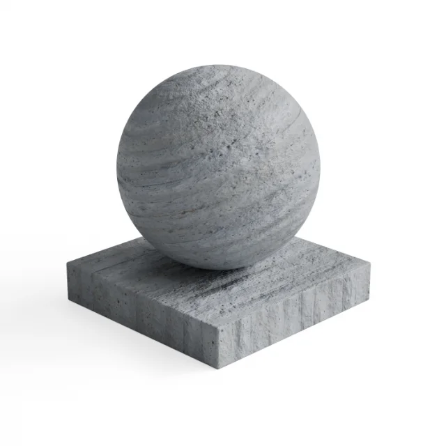 Concrete 103 - Cool grey horizontally streaked concrete — Hero view