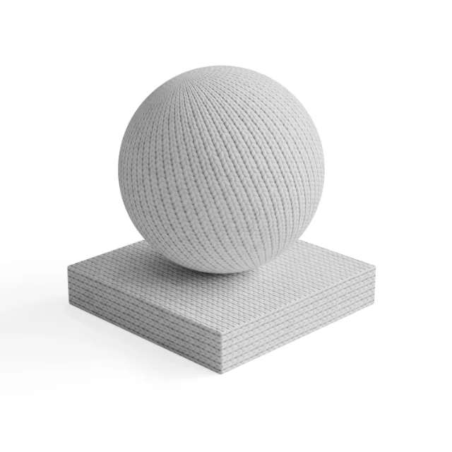 Fabric 119 - White Knit Fabric — Hero view