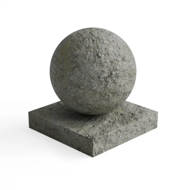 Concrete 104 - Olive-grey heavily weathered concrete — Hero view