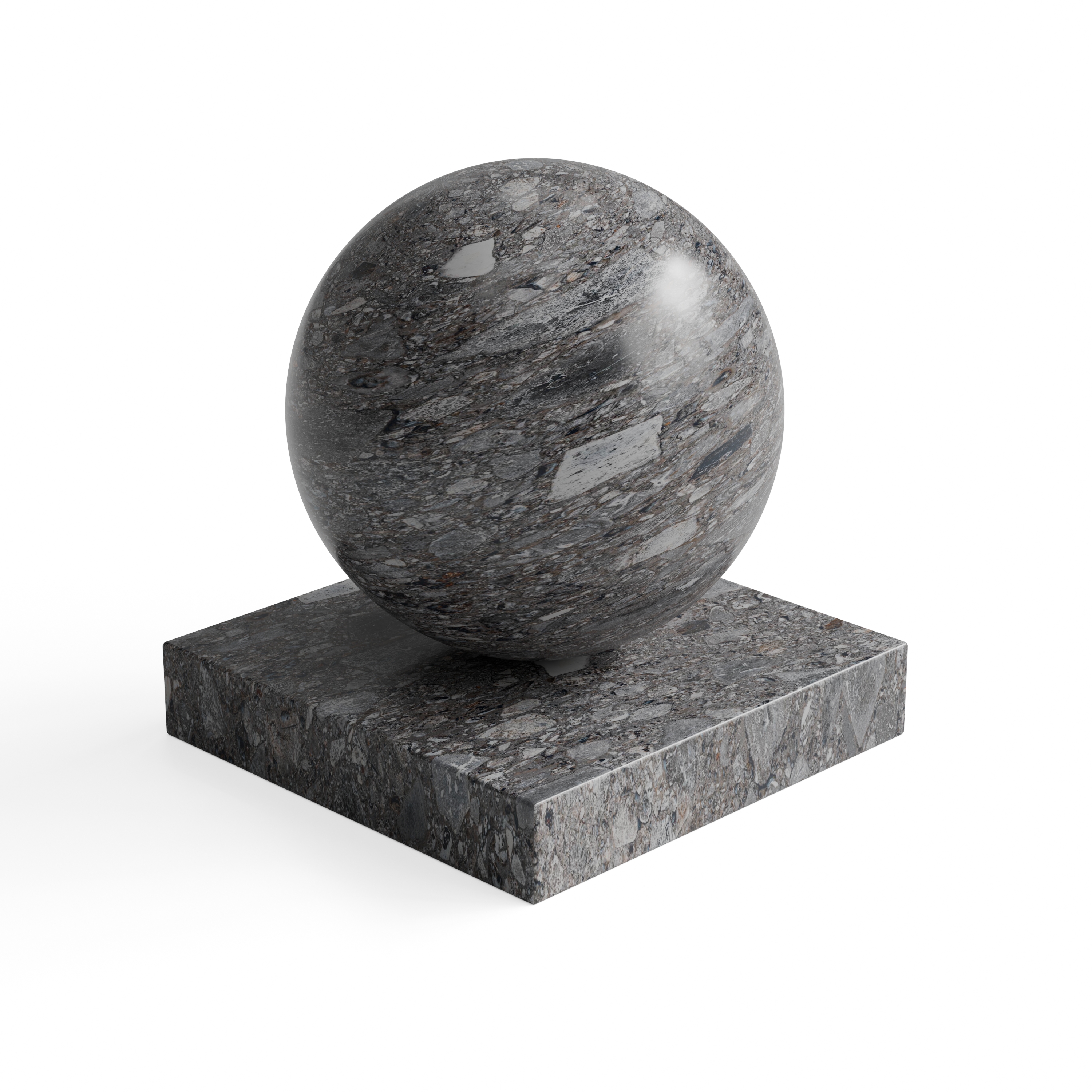 Ariana Futura Decor - Grey Breccia-Stone-Look Surface — Hero view