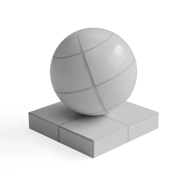Tile 304 - Glossy White Square Tiles — Hero view