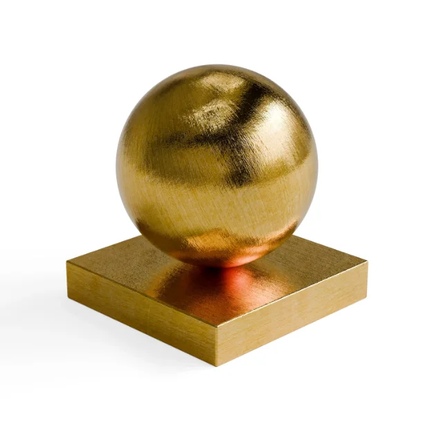 Metal 4 - Hammered gold-coloured metal — Hero view