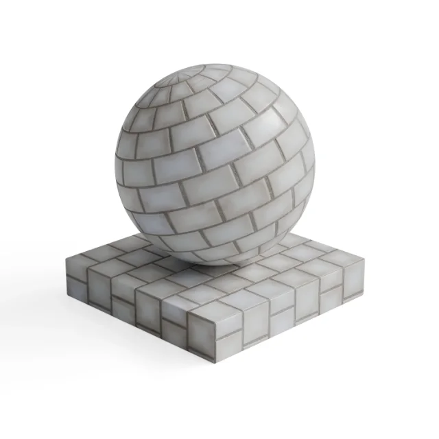 Tile 453 - Weathered White Subway Tiles — Hero view