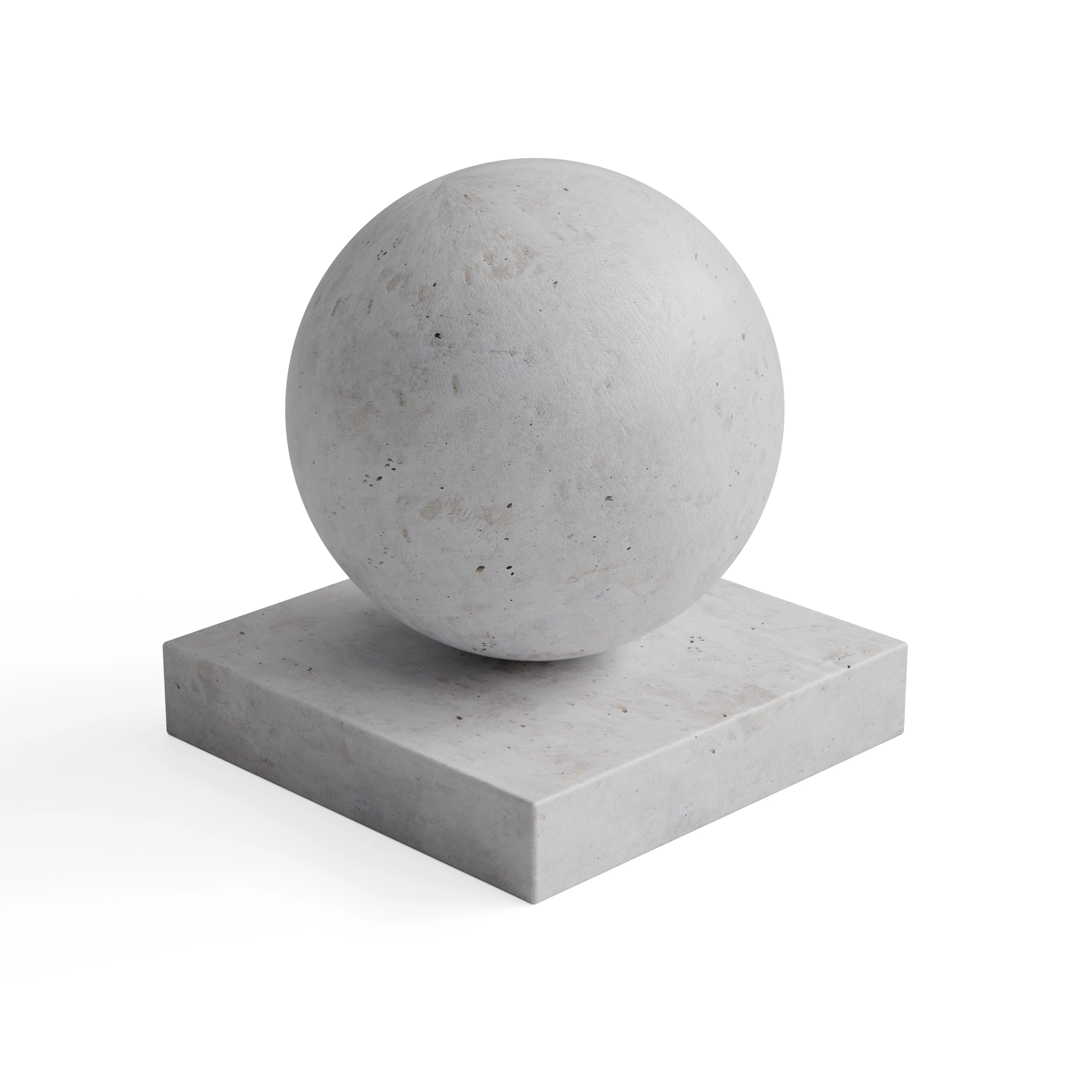 Concrete 25 - Pitted light grey concrete — Hero view