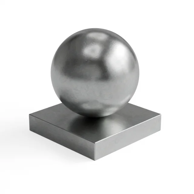 Metal 194 - Silver-grey textured satin metal — Hero view