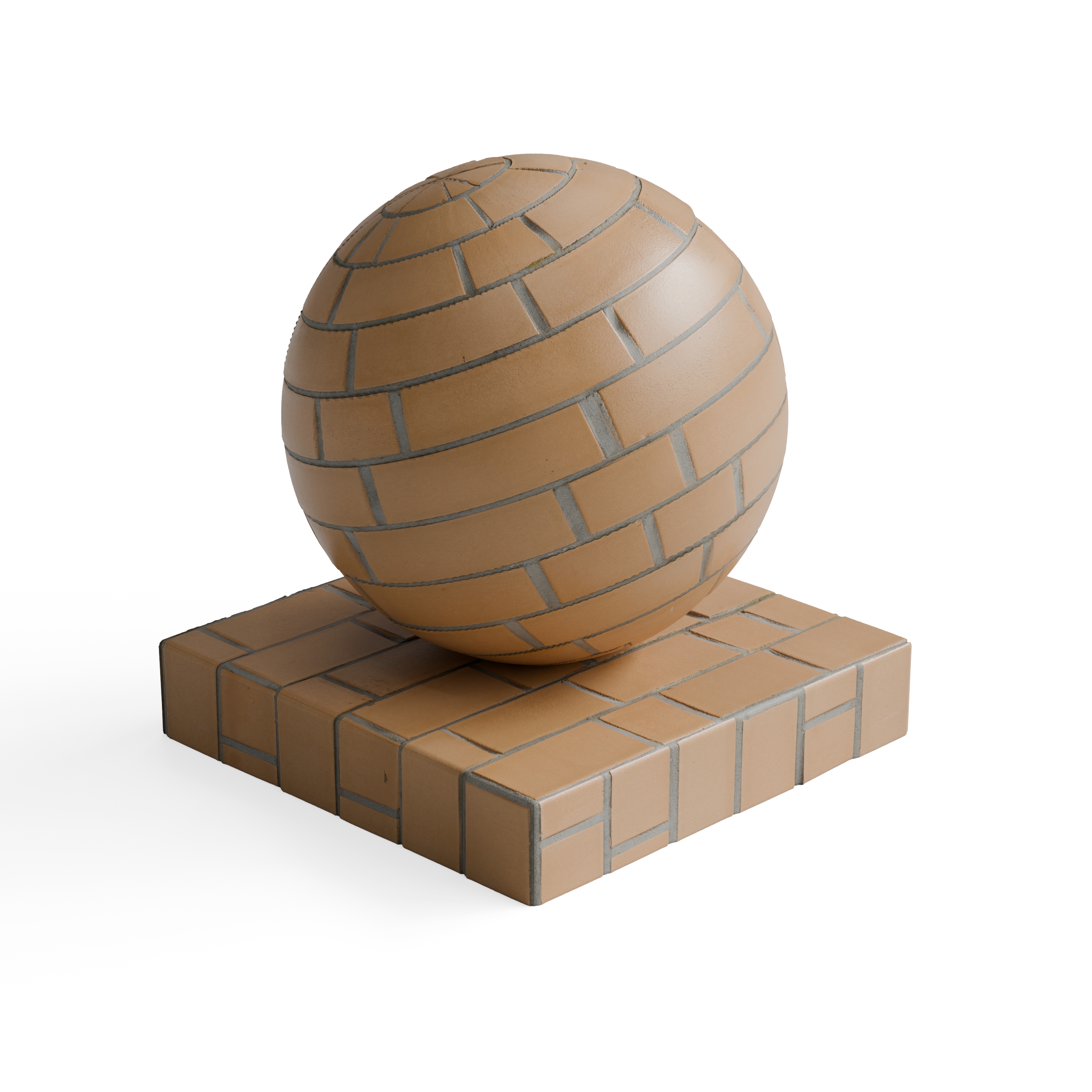 Brick 114 - Sandy tan smooth brick — Hero view