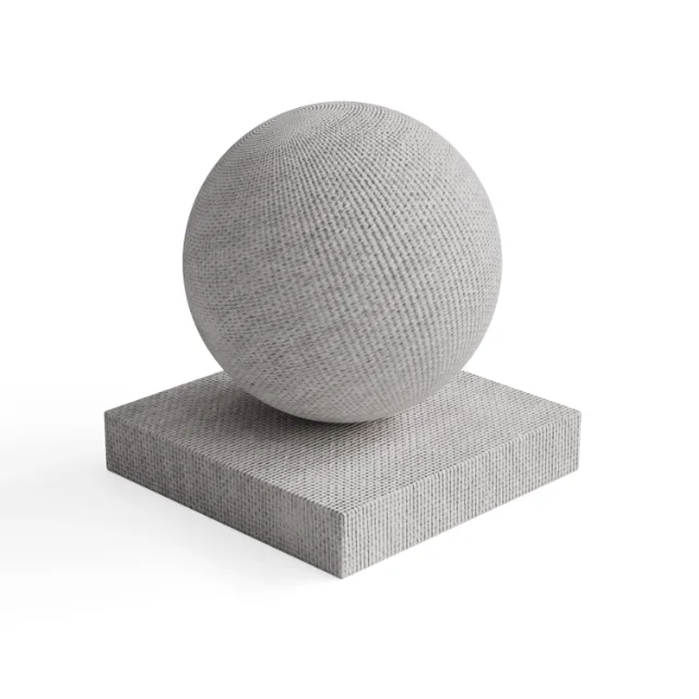 Fabric 132 - Light Grey Fine Woven Fabric — Hero view