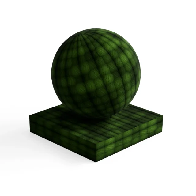 Fabric 121 - Dark Green Plaid Fabric — Hero view