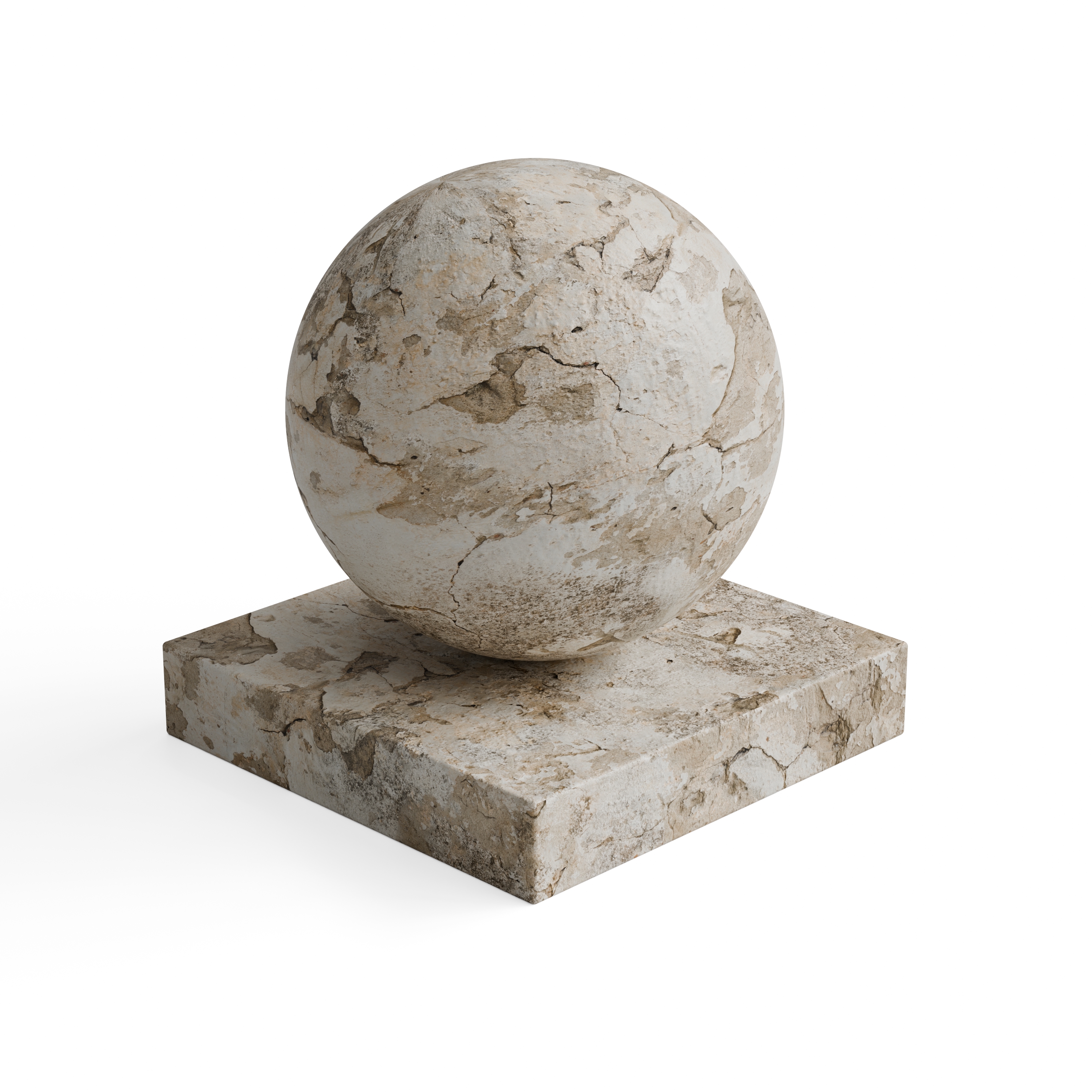Concrete 192 - Cracked Concrete Wall — Hero view