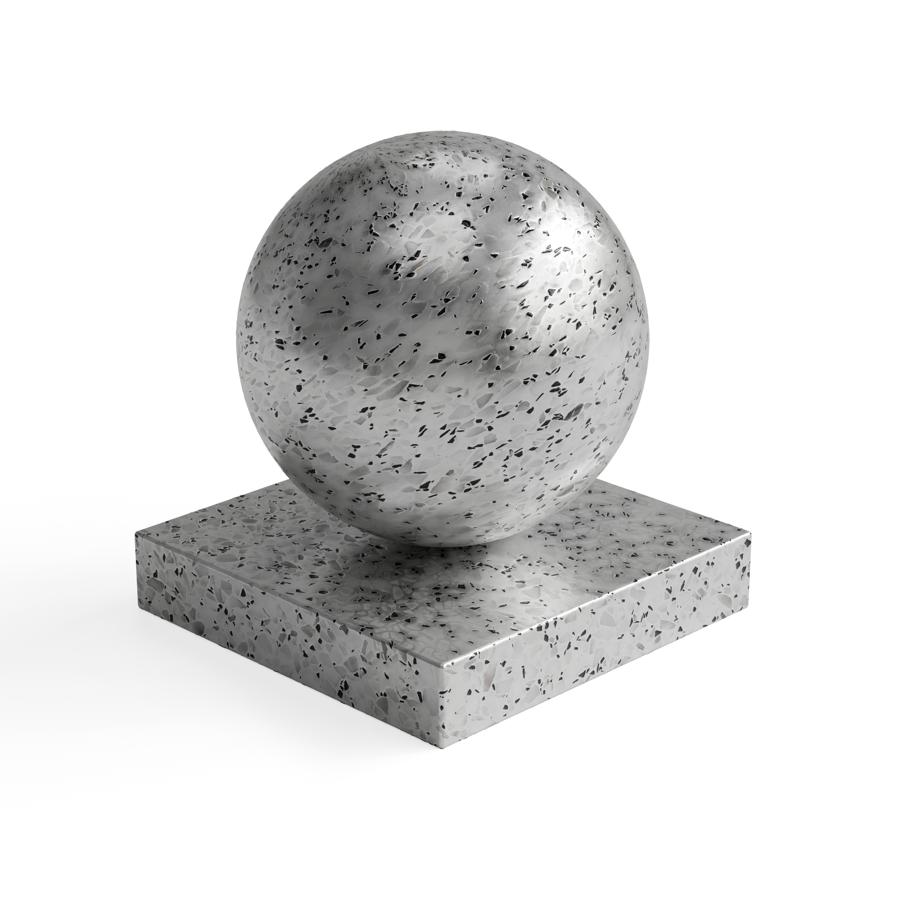 Euval Terrazzo 24 - Fine Speckled White — Hero view