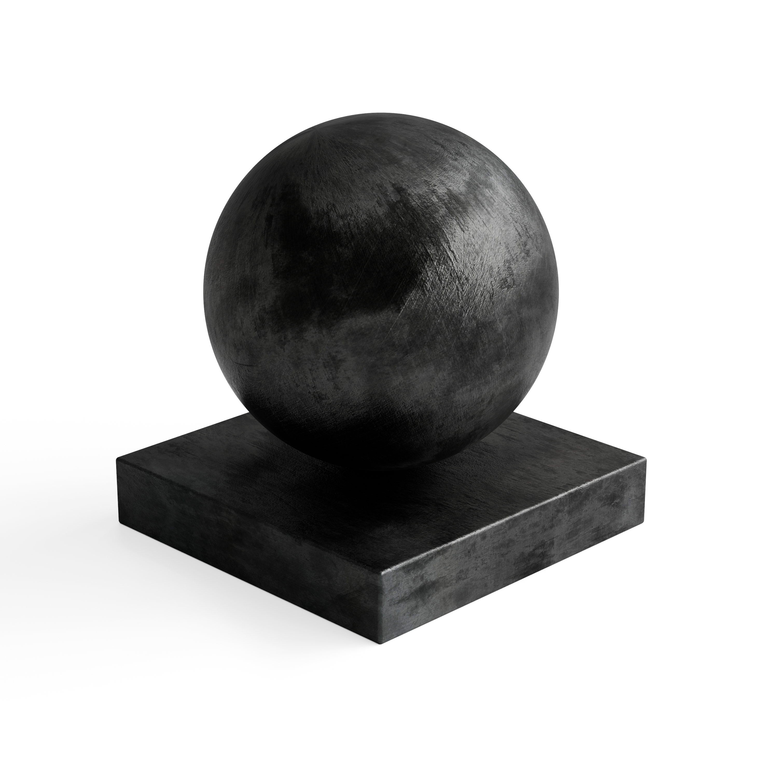 Grunge Metal 12 - Weathered Dark Steel — Hero view