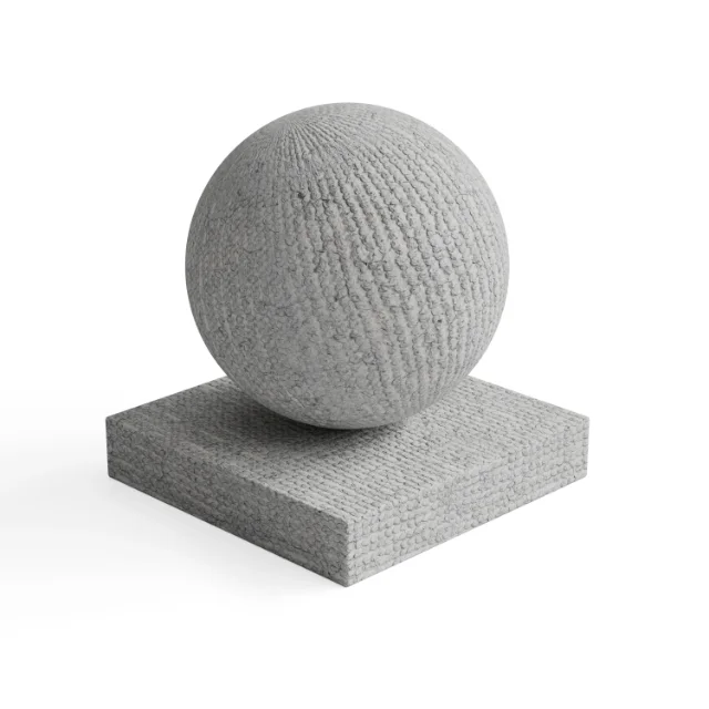 Fabric 145 - Pale Grey Loop-Textured Fabric — Hero view