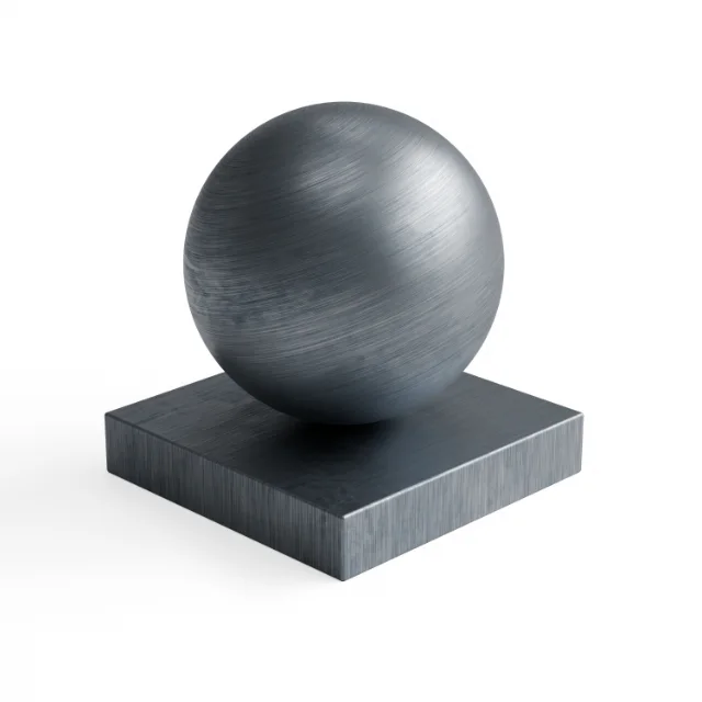 Metal 108 - Blue-grey brushed metal — Hero view
