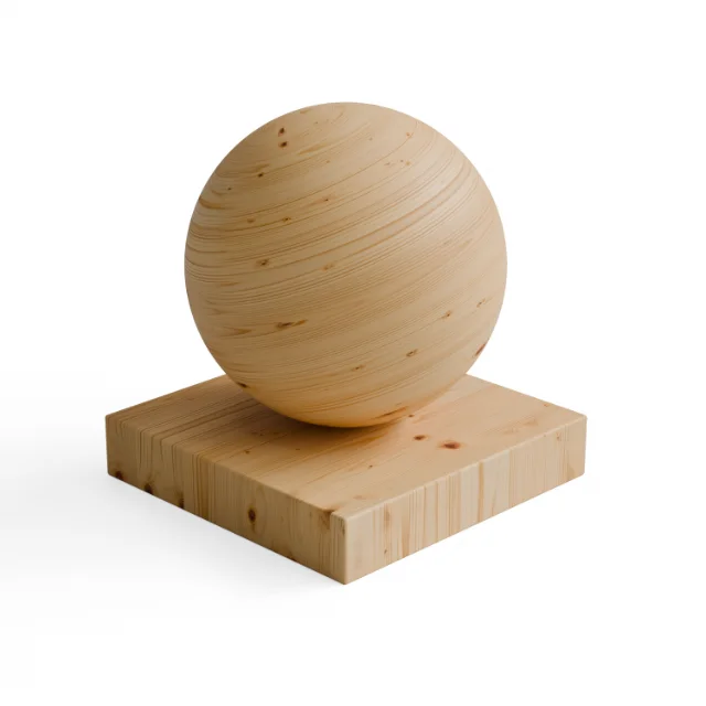Wood 565 - Honey Beige Knotty Whitewood — Hero view