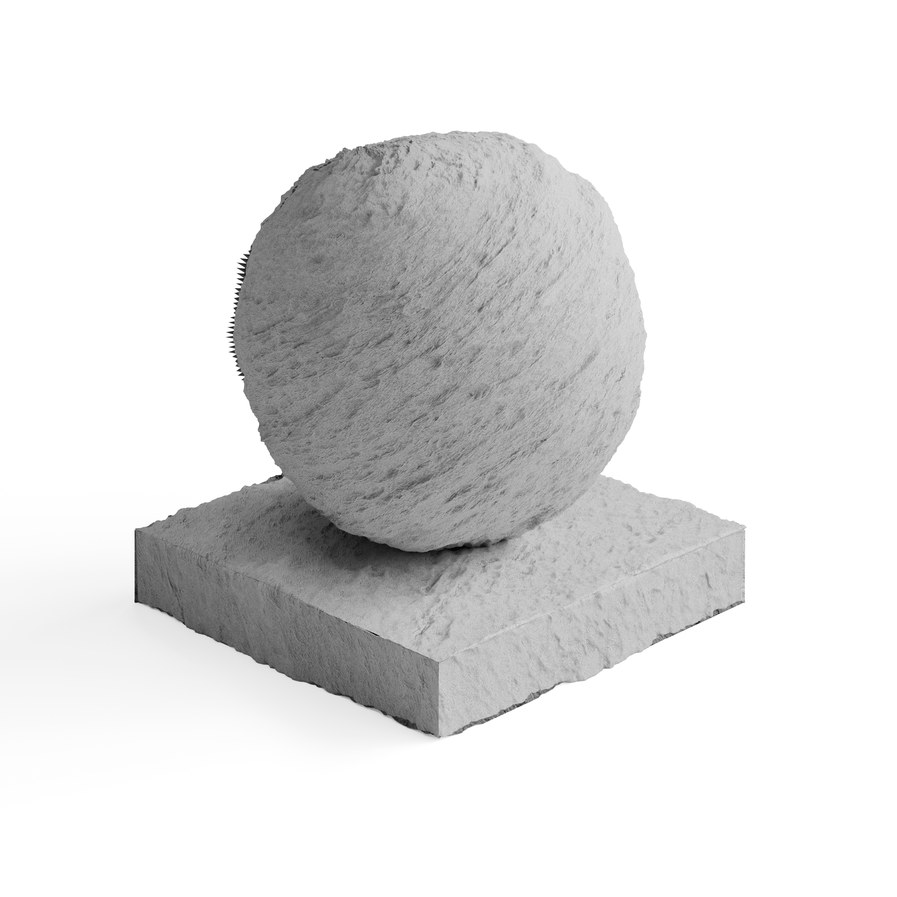 Stone Wall 13 - Fine White Relief — Hero view