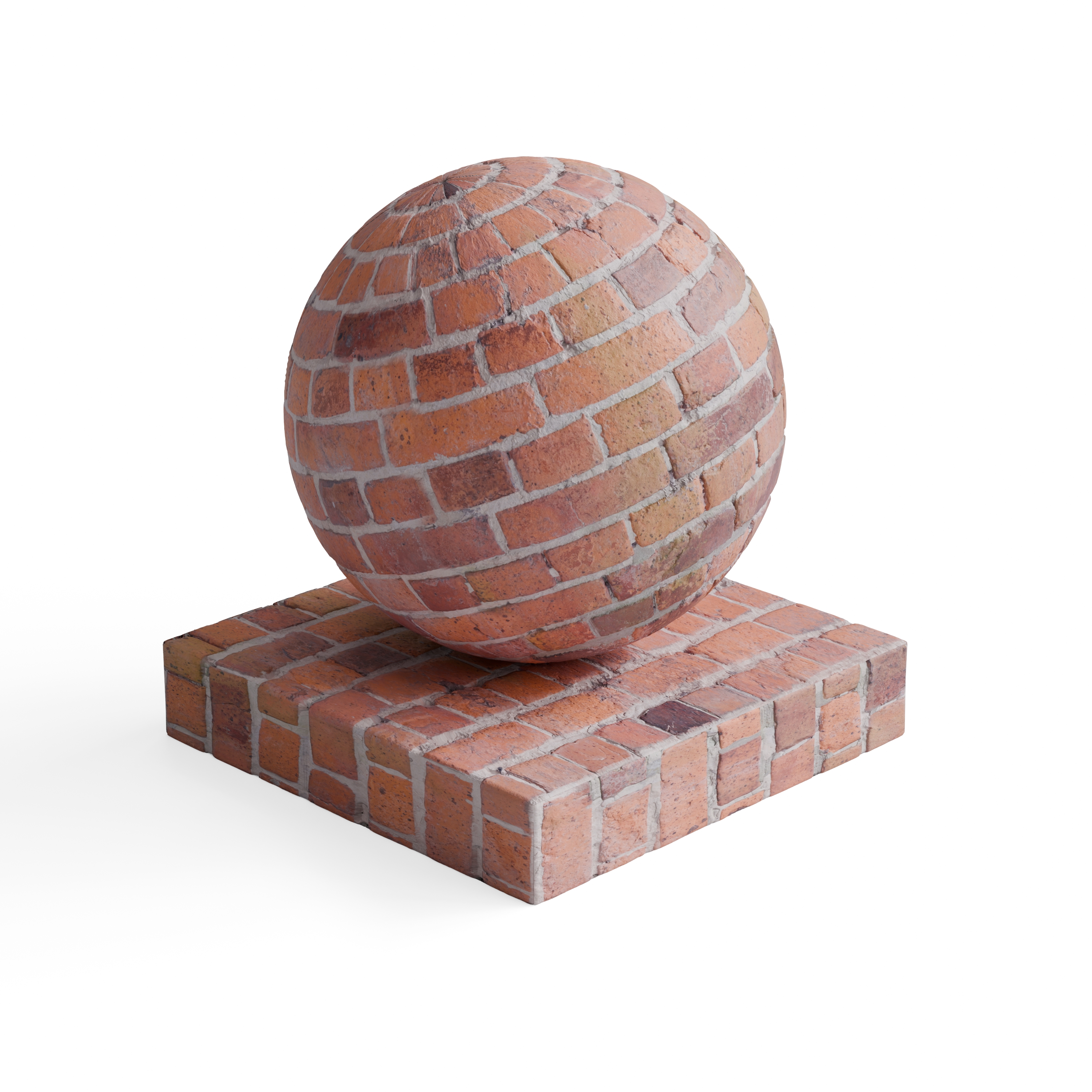 Brick 82 - Dusty salmon brick — Hero view