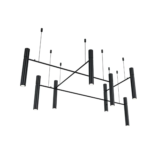 Henge Tubular Horizontal - Pendant Lamp — Hero view