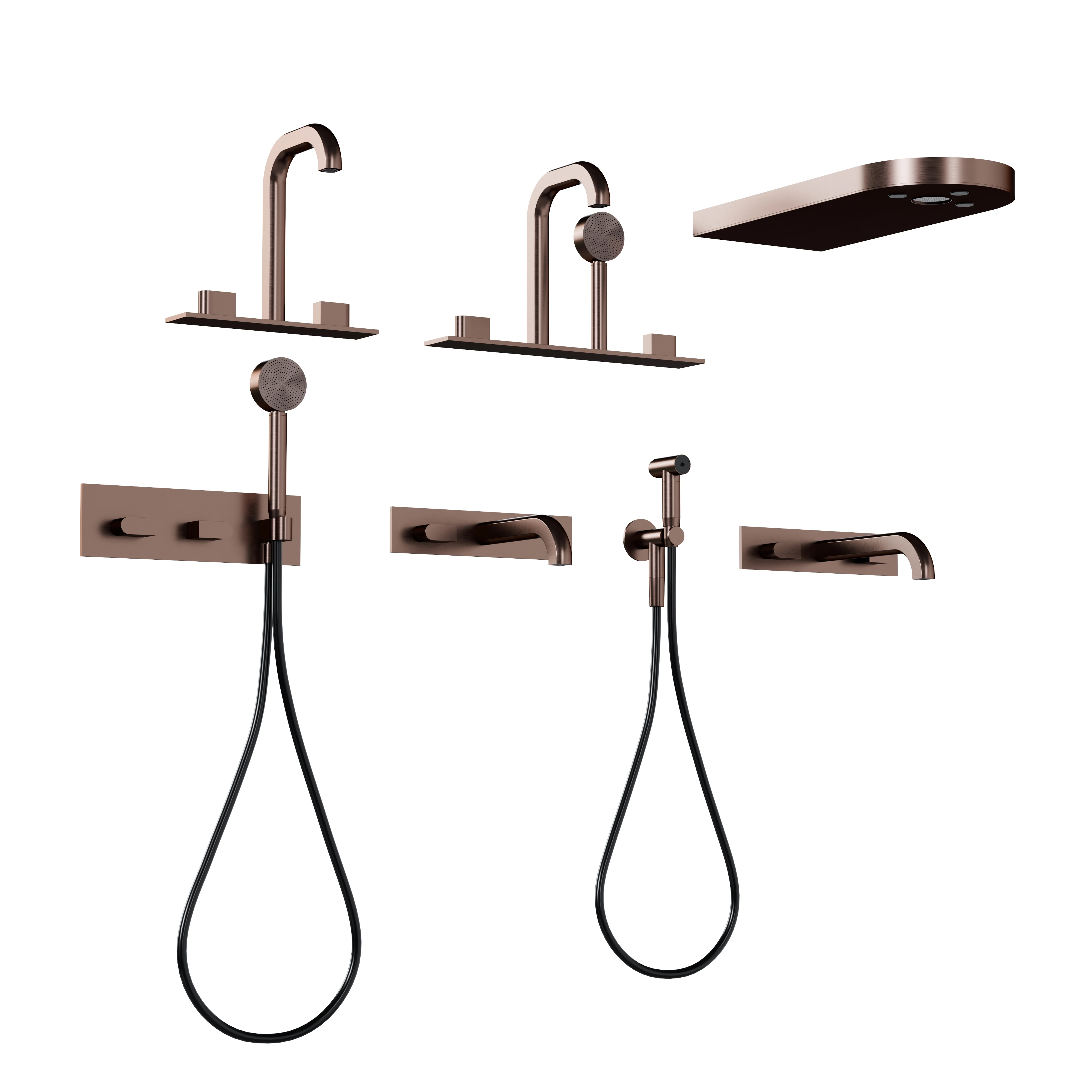 CEADESIGN SIXTY - Bronze Taps and Shower Fittings — Hero view