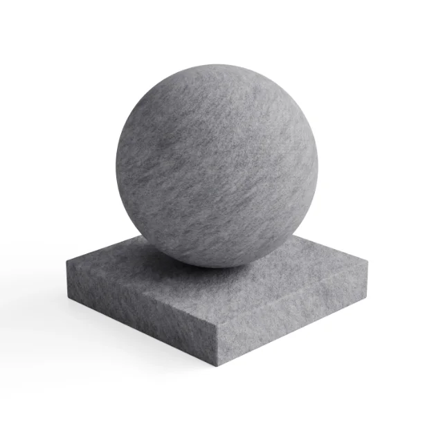Fabric 134 - Mottled Grey Felt-Like Fabric — Hero view