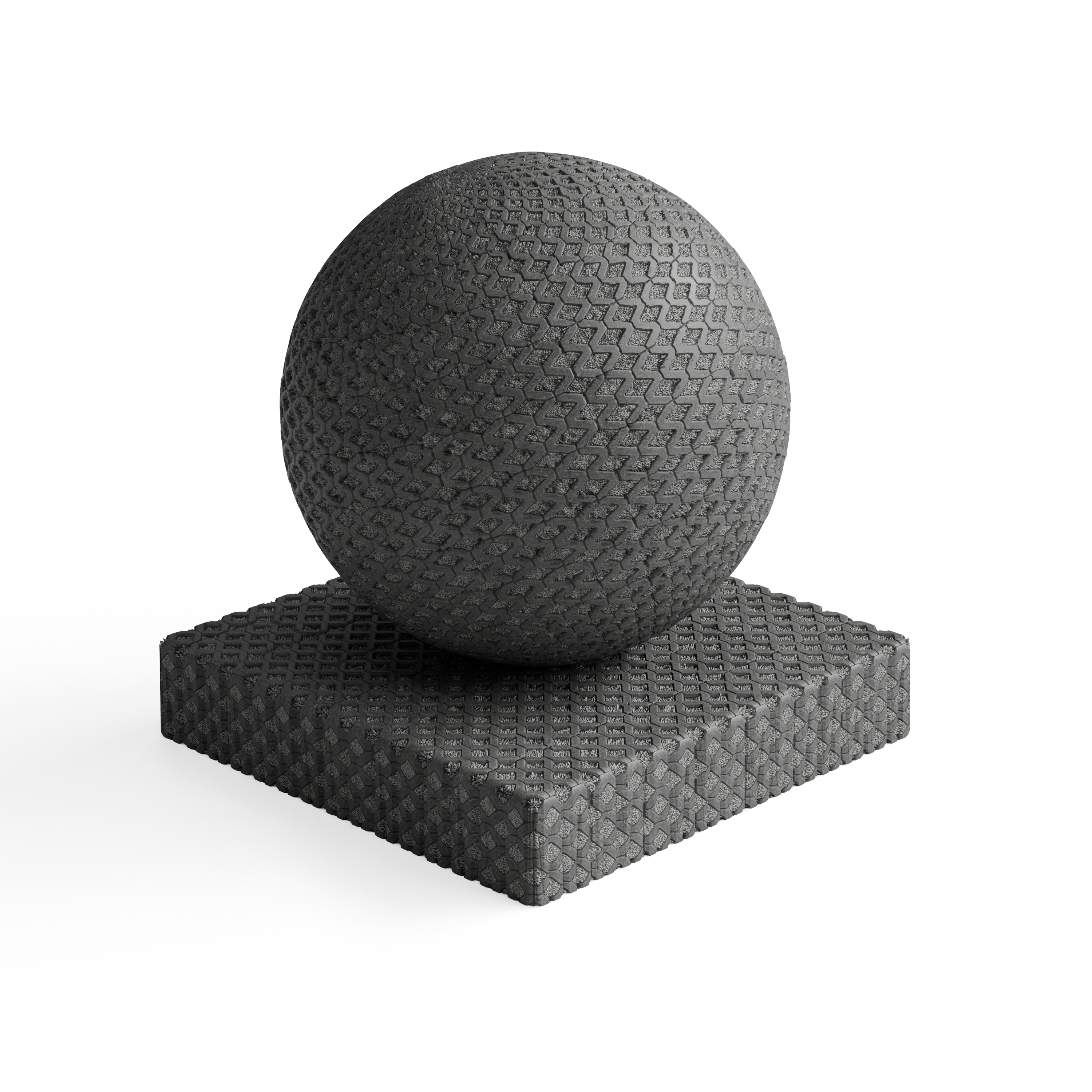 Eco Paving - Permeable Grid Pavers - Set 1 — Hero view