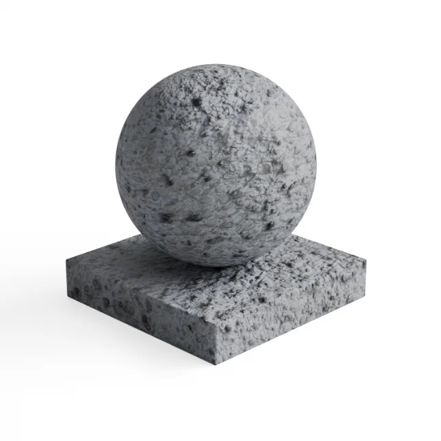 Concrete 102 - Light grey black-speckled aggregate concrete — Hero view