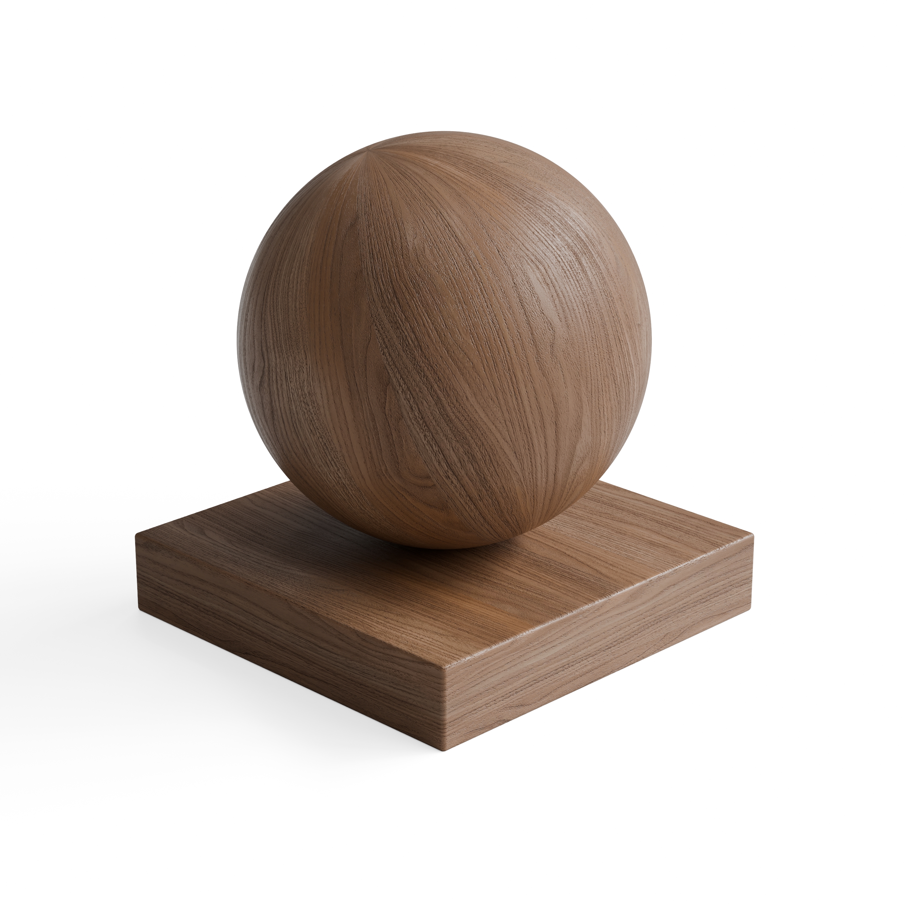 Walnut Wood - Brown Straight Grain - Version 2 — Hero view