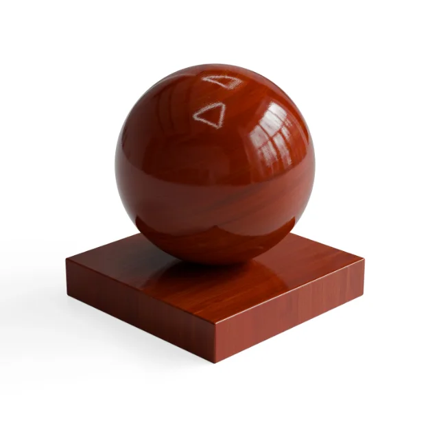 Wood 67 - Polished red-brown wood — Hero view