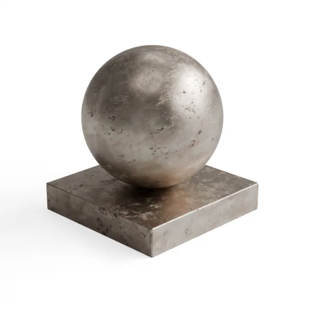 Metal 192 - Taupe-silver tarnished metal — Hero view
