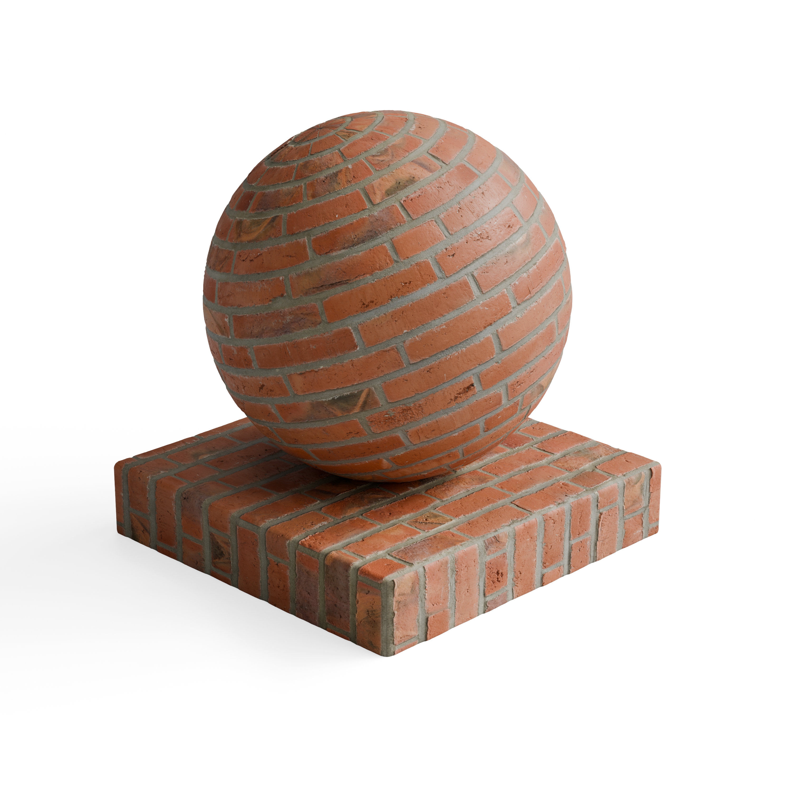 Brick 97 - Salmon red narrow brick — Hero view