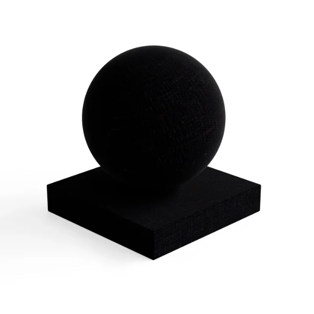 Fabric 142 - Black Soft Fabric — Hero view