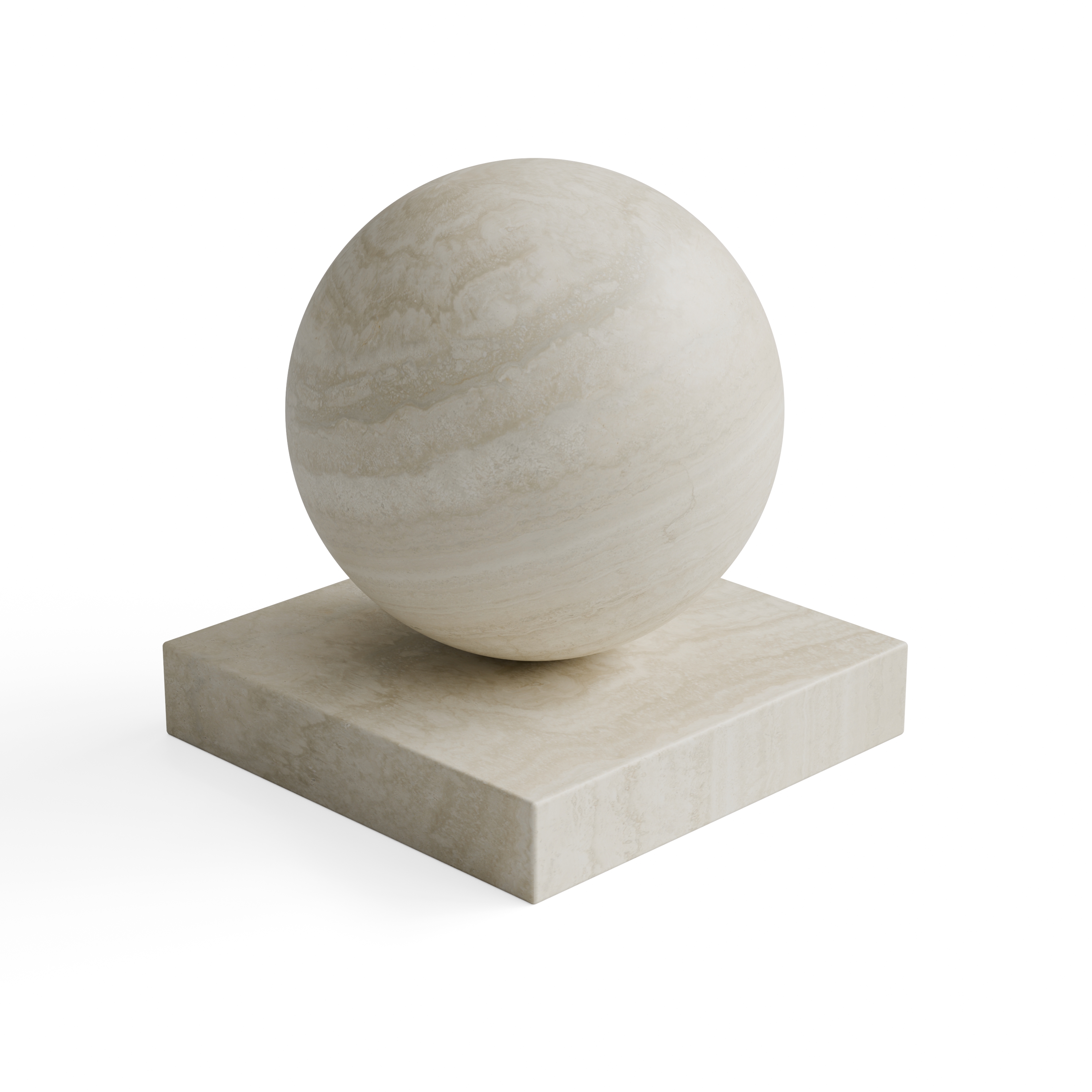 Travertine - Beige Layered Stone — Hero view