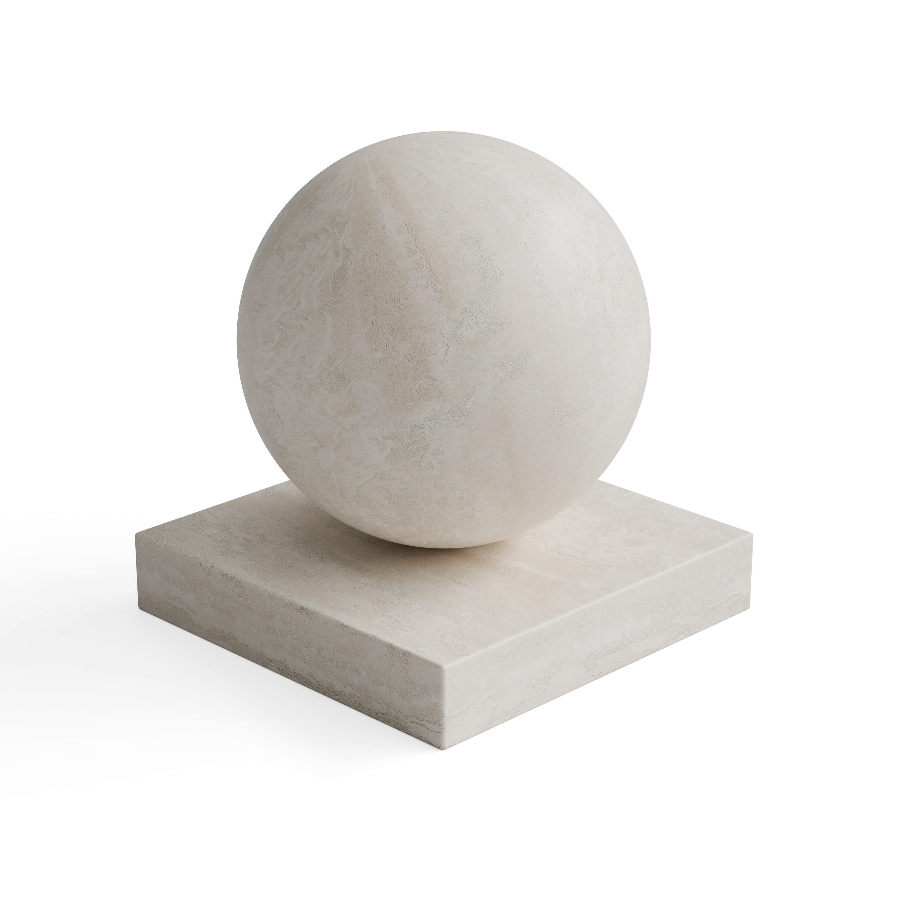 Travertine 7 - Cream Vein Cut Stone — Hero view