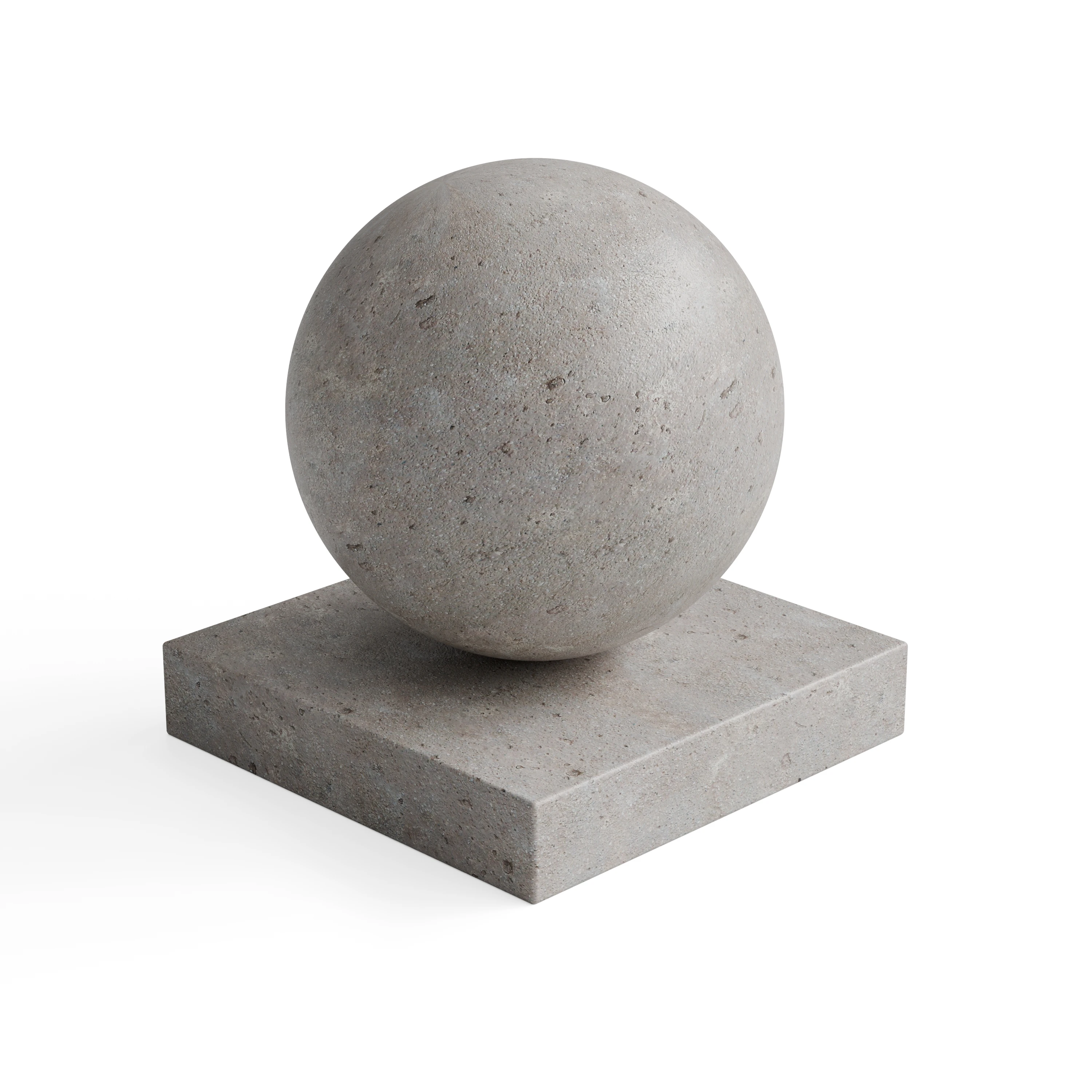 Concrete 45 - Pitted warm grey concrete — Hero view
