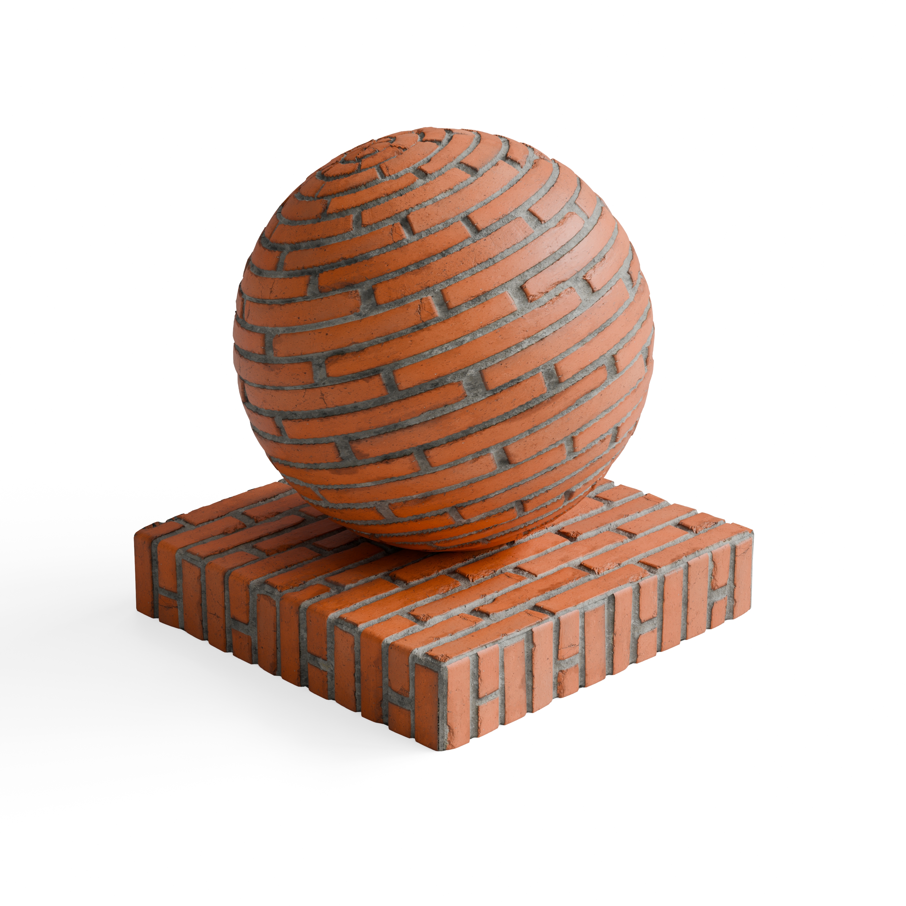 Brick 86 - Orange narrow brick - B — Hero view