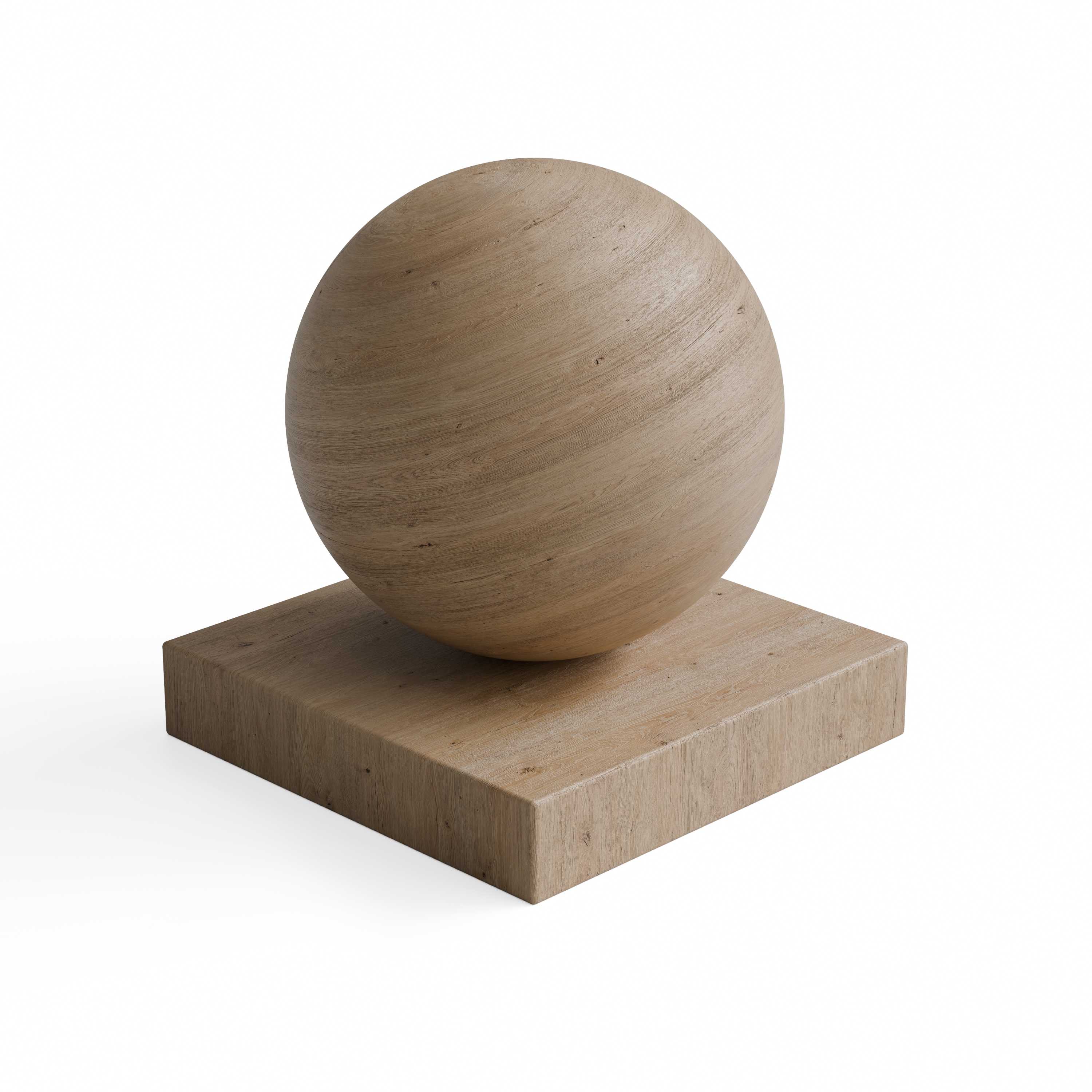 Oak Wood - Natural Knotty Grain — Hero view