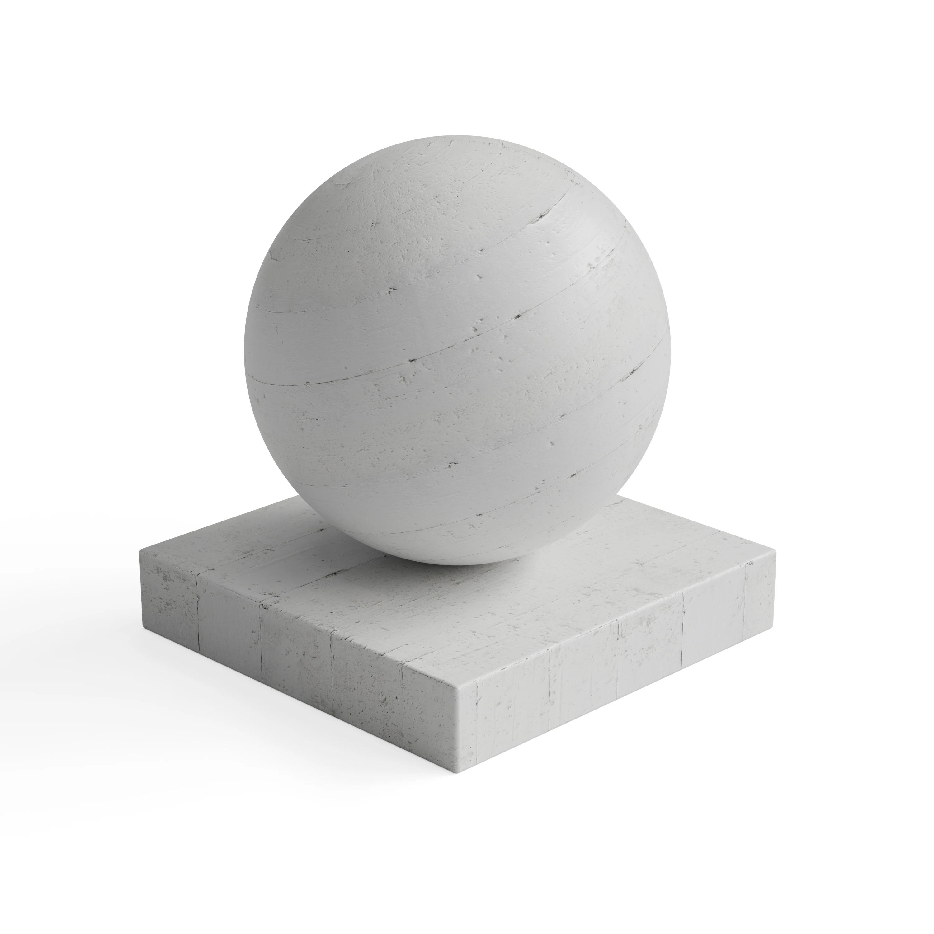 Concrete 20 - Smooth white concrete — Hero view
