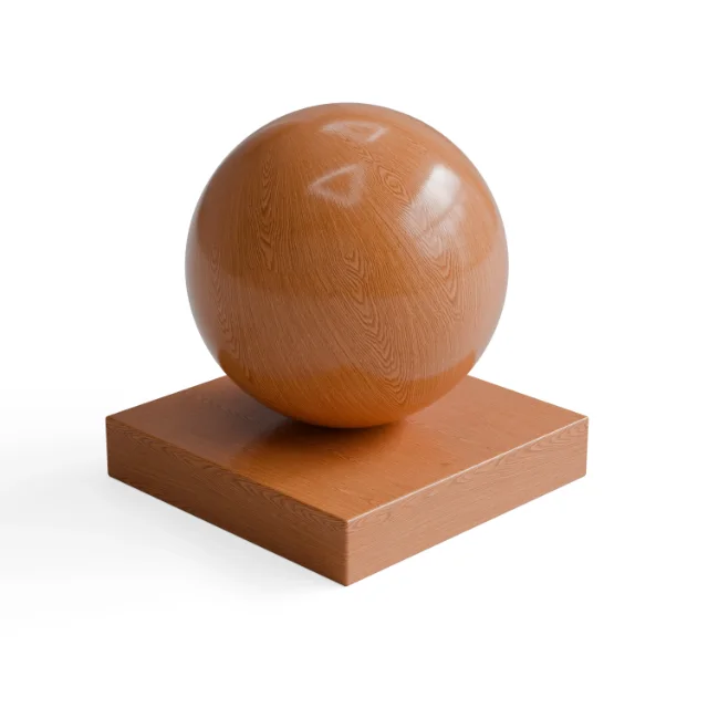Wood 70 - Smooth tan wood — Hero view