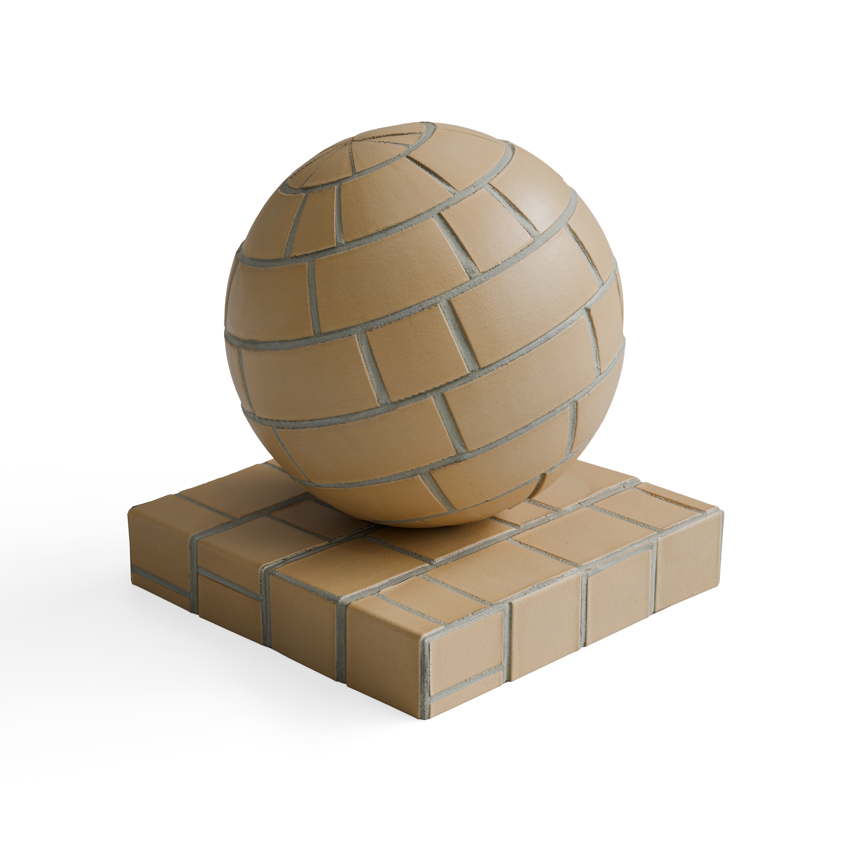 Brick 72 - Sandy ochre smooth brick — Hero view