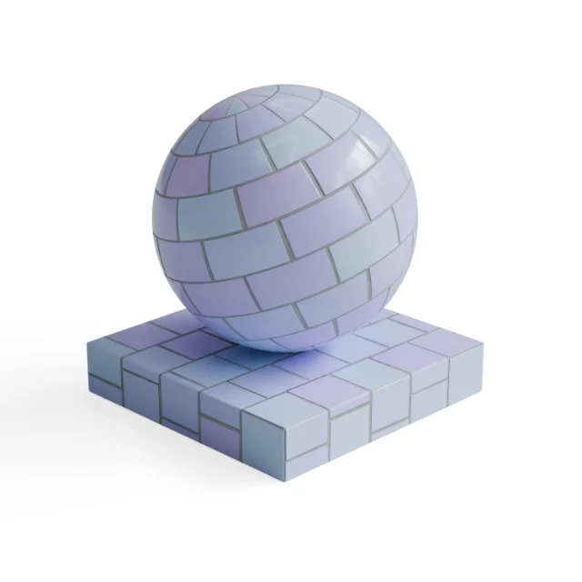 Tile 307 - Lavender Subway Tiles — Hero view