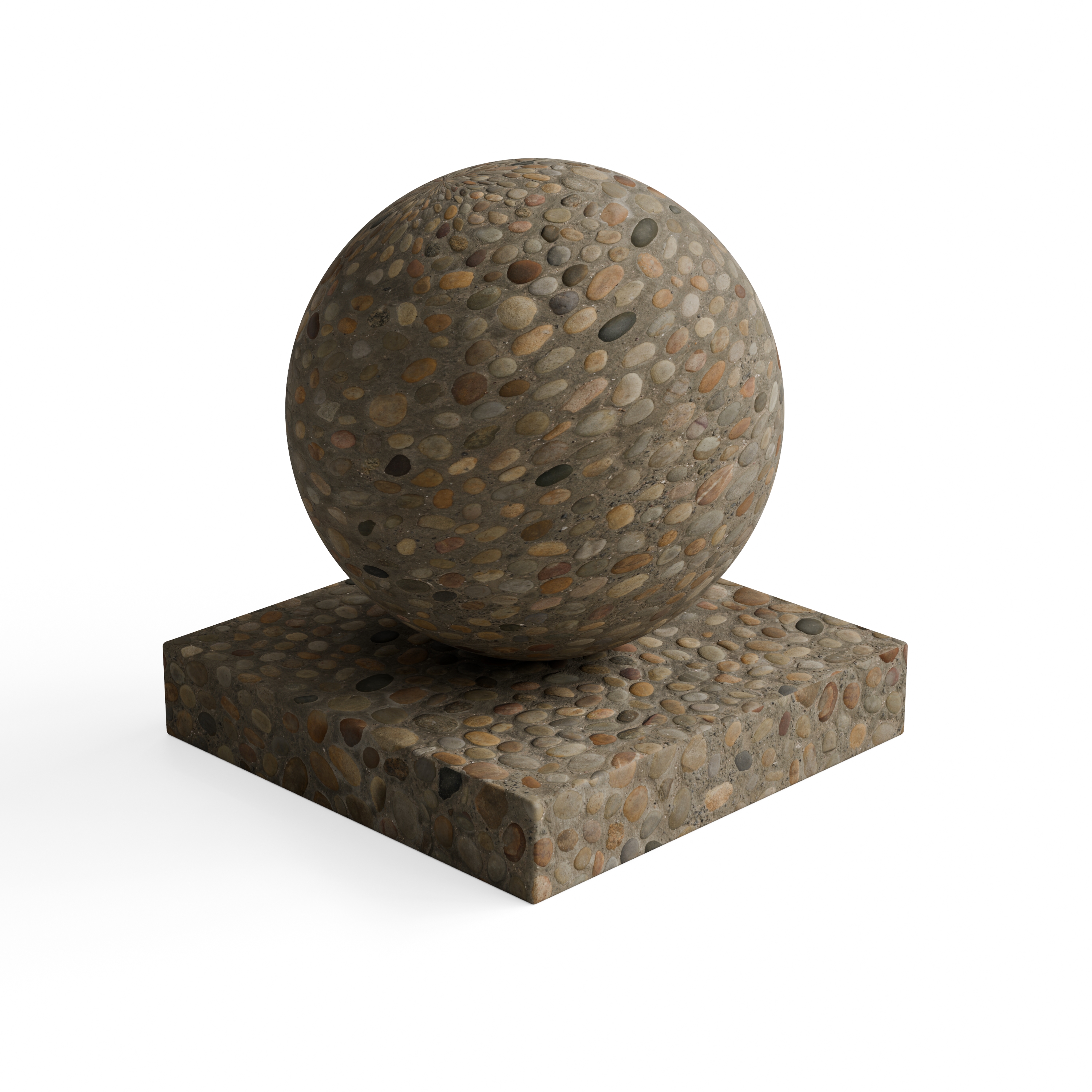 Concrete 216 - Rock Embedded Concrete — Hero view